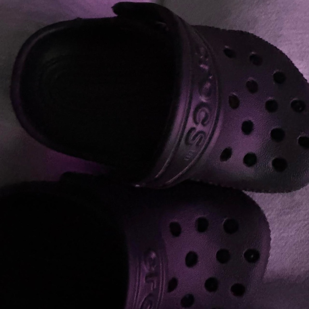 CROCS Kids Black Classic Clog Sandals